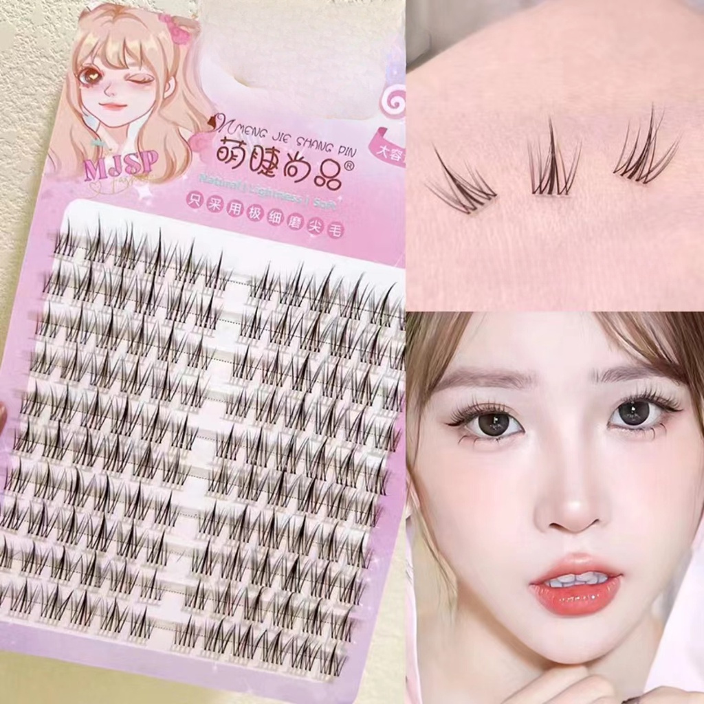 Lông mi giả Herorange dày và mềm tự nhiên có thể tái sử dụng