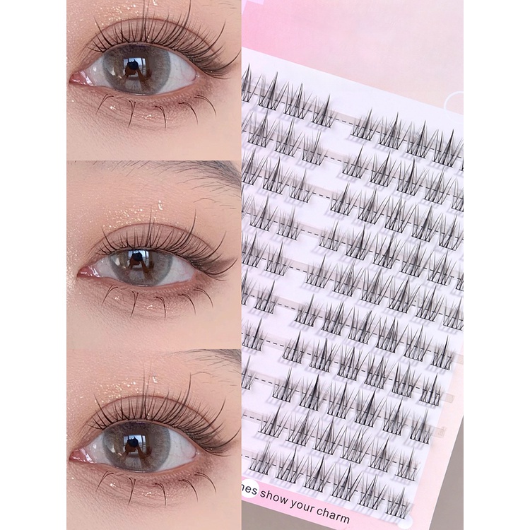 Lông mi giả Herorange dày và mềm tự nhiên có thể tái sử dụng