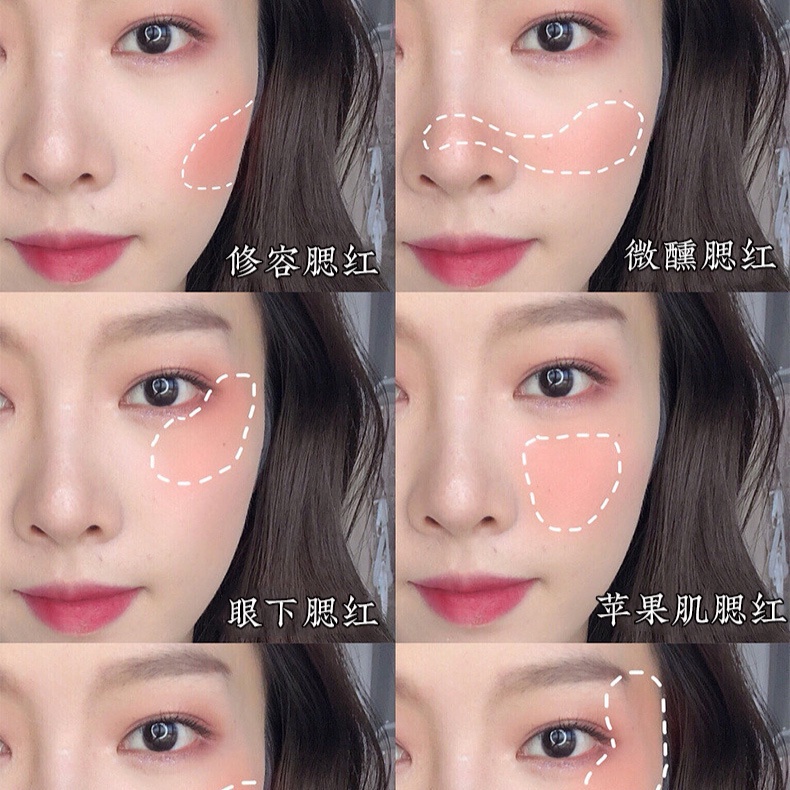 Phấn má hồng herorange chống thấm nước màu sắc tự nhiên