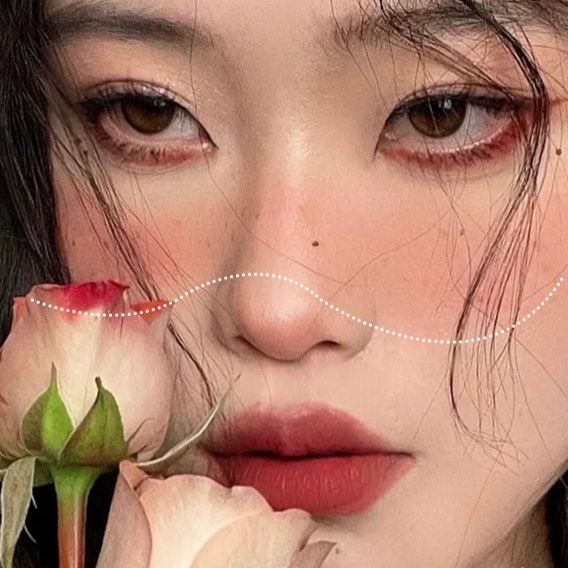 Phấn má hồng herorange chống thấm nước màu sắc tự nhiên