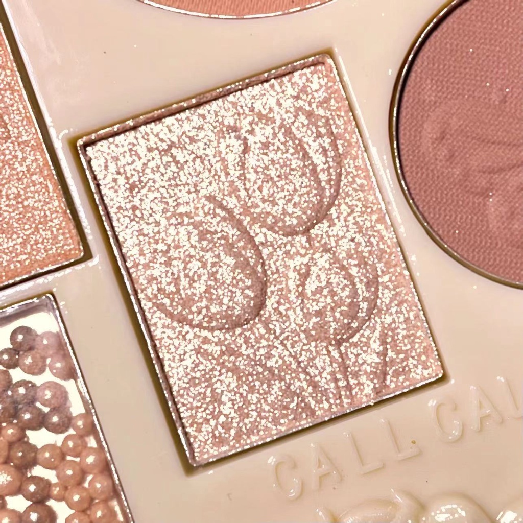 Bảng Phấn Mắt 10 Màu Sắc Kiêm Phấn Má Hồng / Bắt Sáng Trang Điểm Đa Năng