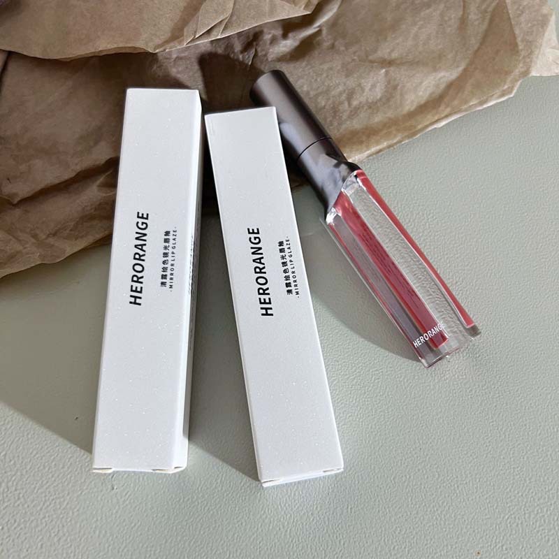 Son Bóng HERORANGE Lấp Lánh Nuôi Dưỡng Môi Lâu Trôi Trọng Lượng