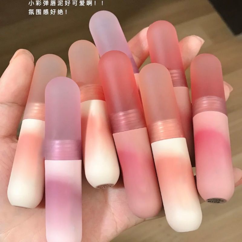 Son môi màu nhung lì Mengjieshangpin lâu trôi không phai màu