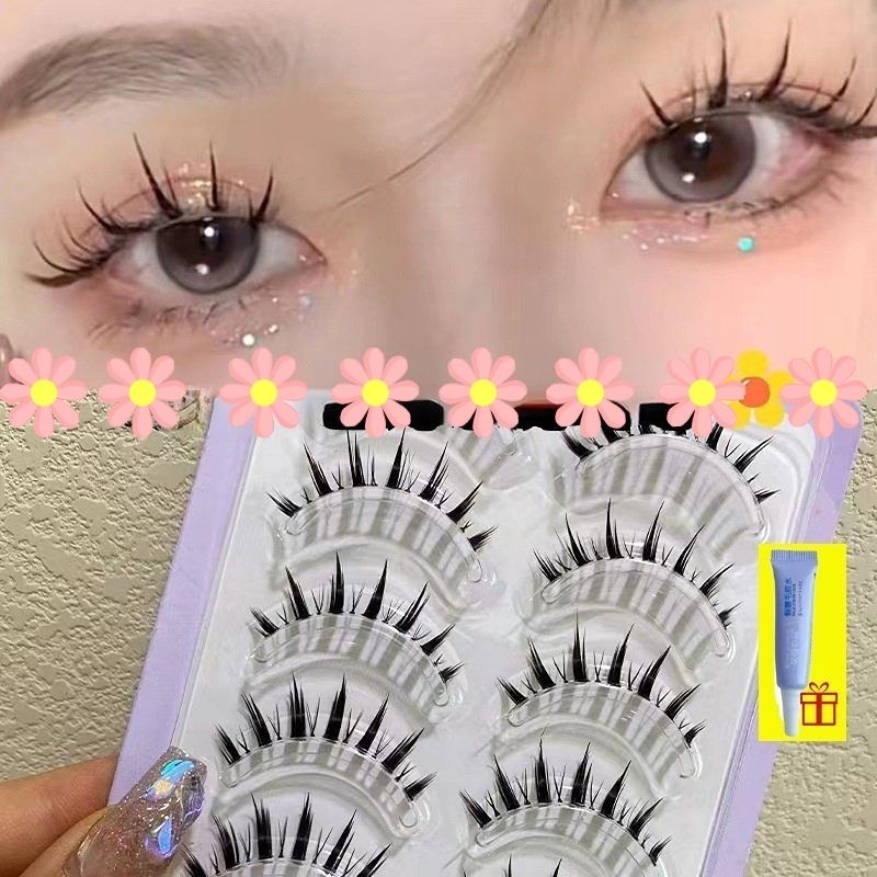 Lông mi giả Herorange gân trong trang điểm tự nhiên