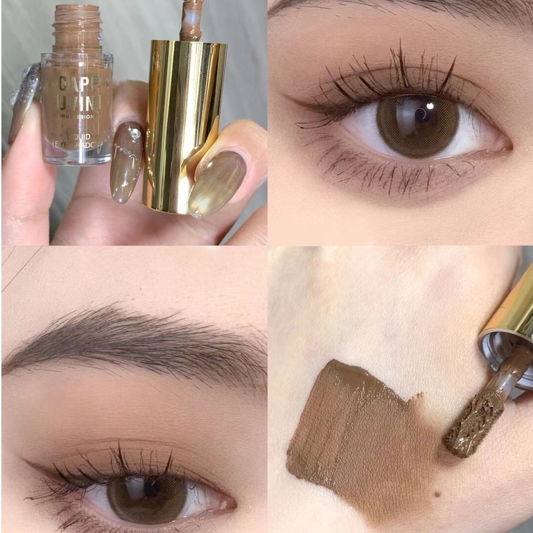 Kem má hồng  CAPPUVINI màu nude tự nhiên chuyên nghiệp kèm cọ trang điểm