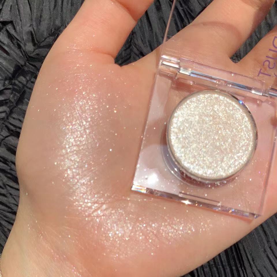 Bảng phấn mắt mengjieshangpin nội địa Trung ánh nhũ kim tuyến trang điểm bắt sáng chống nước lâu trôi