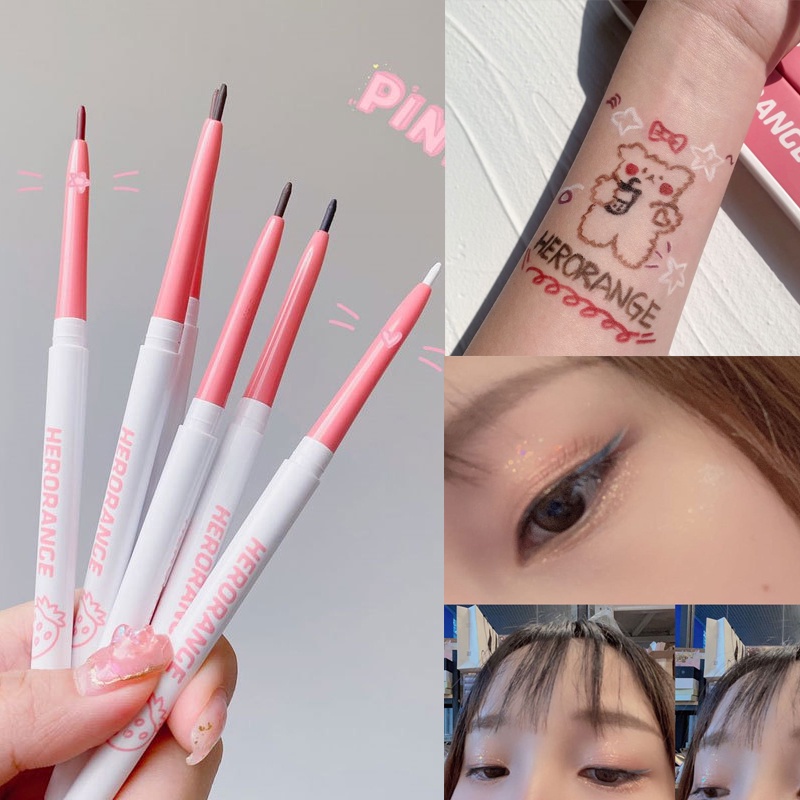 Bút kẻ mắt dạng gel HERORANGE chống thấm nước màu sắc tùy chọn