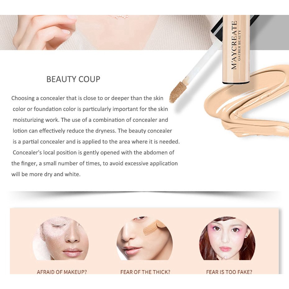 Thanh che khuyết điểm mengjieshangpin Maycreate làm đẹp