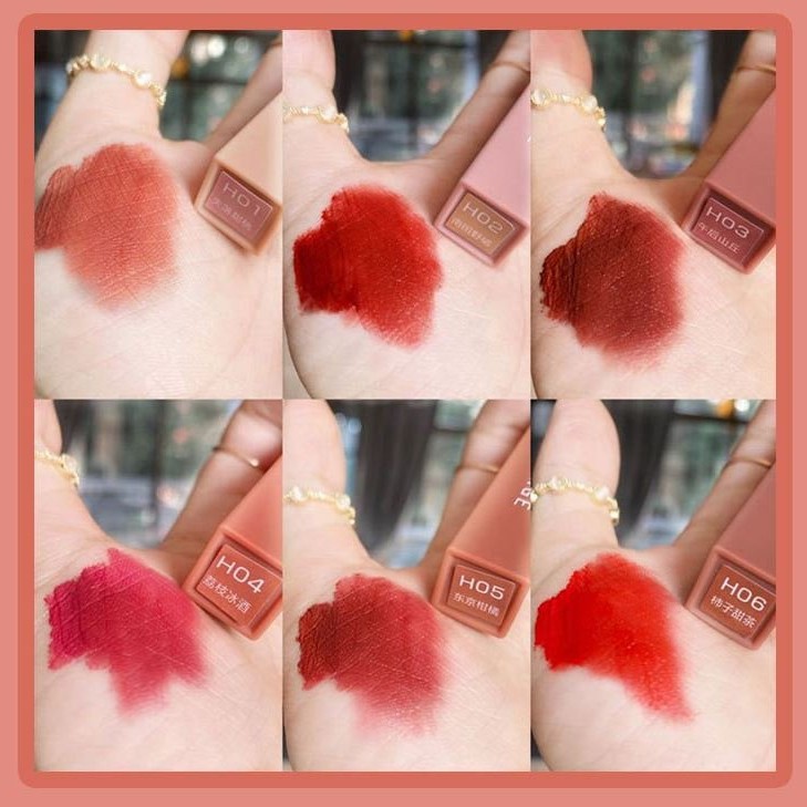 Son kem lì HERORANGE lâu trôi mềm mịn căng mọng Nude Colordiary hot trend