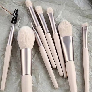 ✨Set 8 bộ cọ đánh phấn trang điểm siêu mềm mini đa năng tiện dụng cọ trang điểm