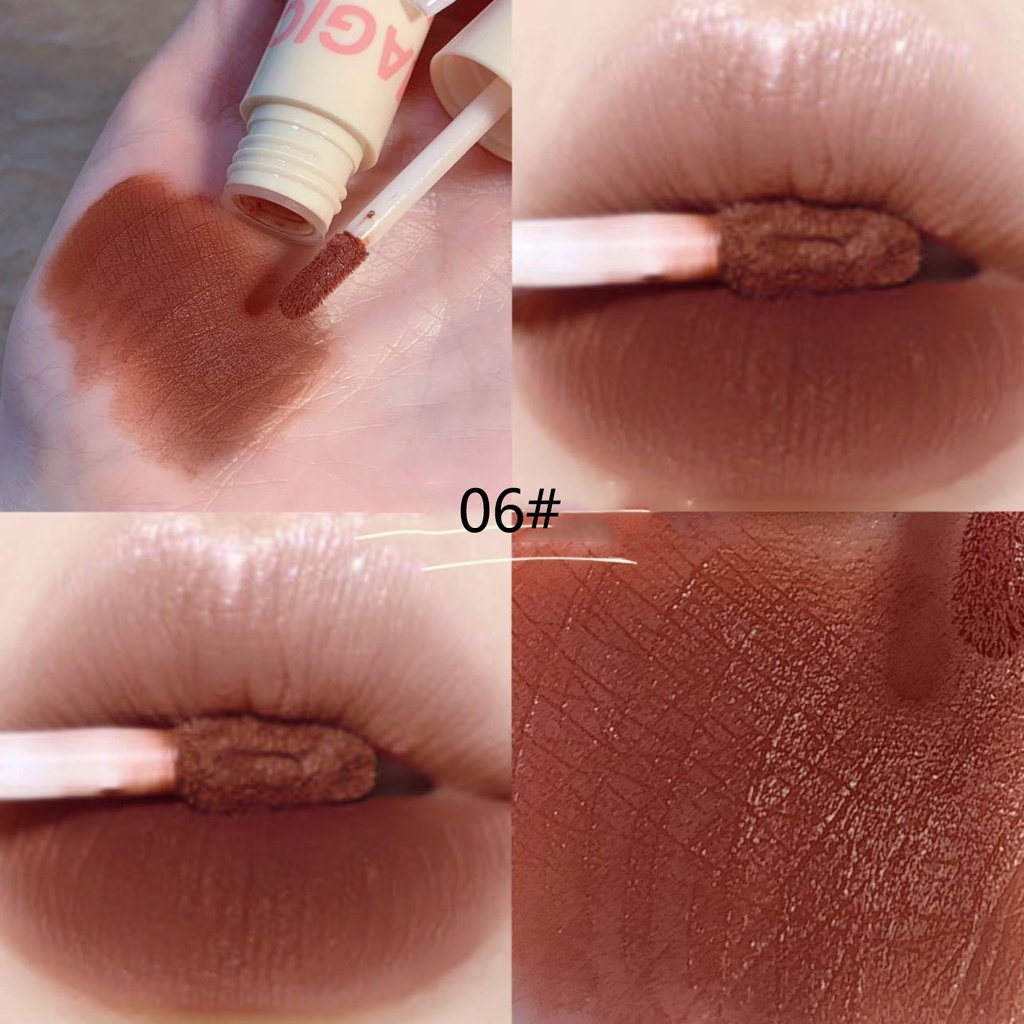 Thỏi son MAGIC CASA herorange nhung mịn bền màu kháng nước độc đáo