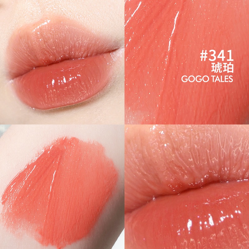 Son môi Gogo Tales herorange 306 dạng lỏng màu sắc thời trang cao cấp dưỡng ẩm chống thấm nước lâu trôi