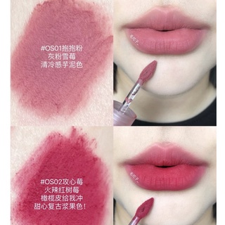 Son Môi HERORANGE Chất Nhung Lì Chống Thấm Nước Lâu Trôi Mềm Mịn Thiết Kế Hình Gấu Dâu Tây Dễ Thương