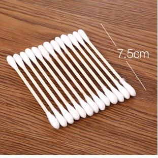 Hộp 100 tăm bông cotton herorange trang điểm đa năng tiện lợi