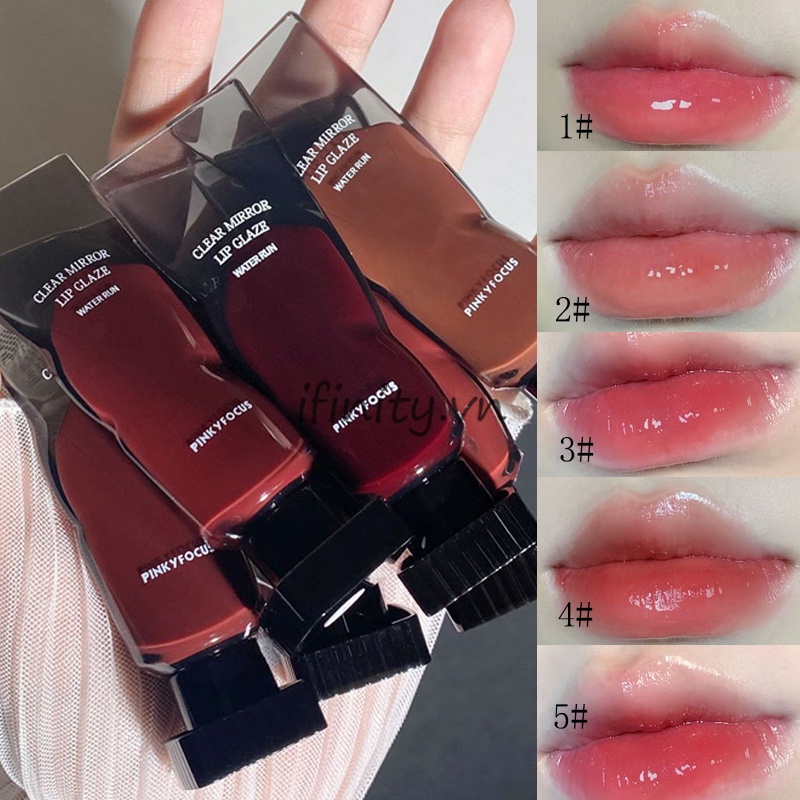 Son Bóng Trong Suốt Hình Viên Băng Độc Đáo