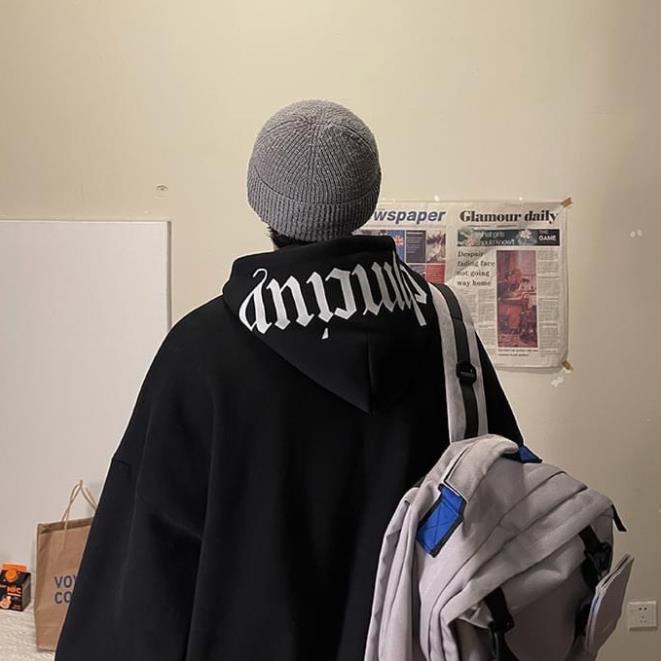 Áo Hoodie,Áo Nỉ Hoạ Tiết Mũ Chữ Thái Unisex Nam Nữ
