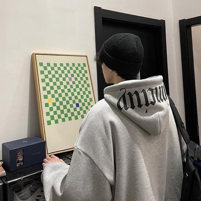 Áo Hoodie,Áo Nỉ Hoạ Tiết Mũ Chữ Thái Unisex Nam Nữ