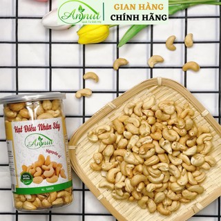 Hạt điều sấy nguyên vị không muối - hạt điều sạch vỏ lụa - LOẠI NGON thơm ngọt béo giòn by ANNUT [Annut Food]