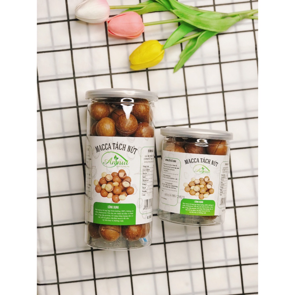 Hạt Macca Nứt Vỏ Tây Nguyên Thượng Hạng Annut Thơm Ngon,Giòn Tan, Bổ Dưỡng, Ăn Vặt, Eatclean,keto, Ăn Kiêng 500gr