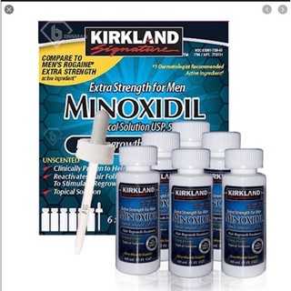 Tinh chất hổ Trợ Mọc Râu Tóc Minoxidil 5% Kirkland 60ml Mỹ