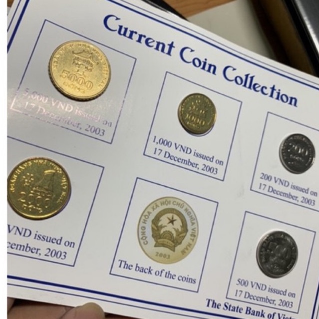 Bộ xu Việt Nam năm 2003