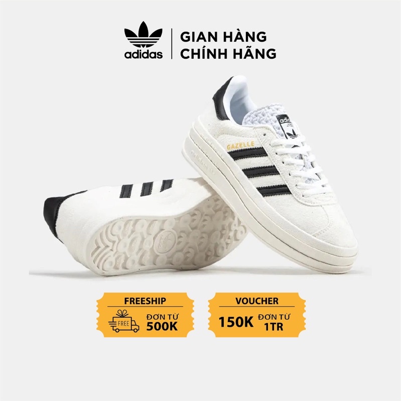 Giày thể thao Adidas Gazelle Bold White ' HQ6839 ' FREE SHIP ]