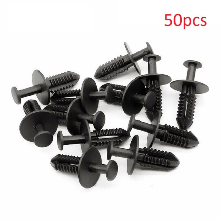Bộ 50 chốt nở nhựa 7mm cho xe hơi BMW Mercedes -