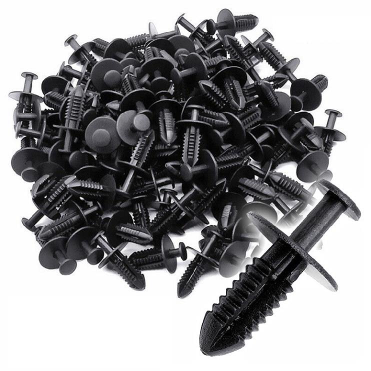 Bộ 50 chốt nở nhựa 7mm cho xe hơi BMW Mercedes -