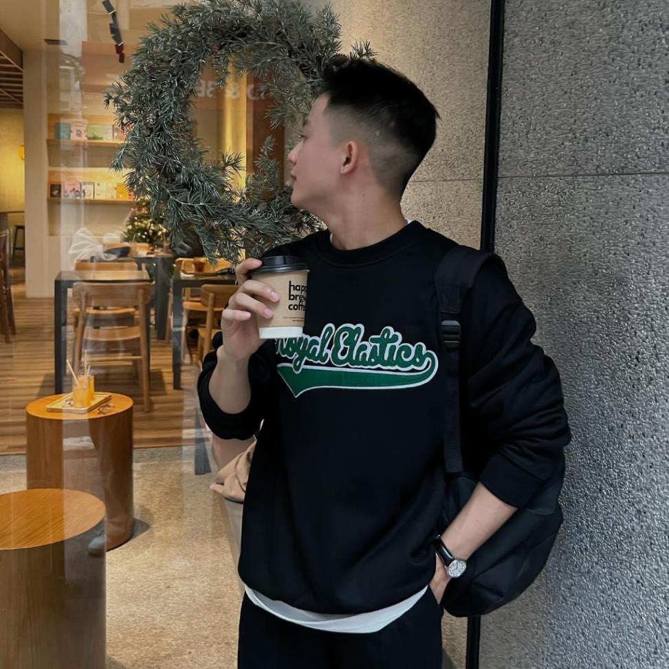 Áo Nỉ , Áo Sweater Nam Nữ In Chữ Thái Cực Đẹp Cho Mùa Đông