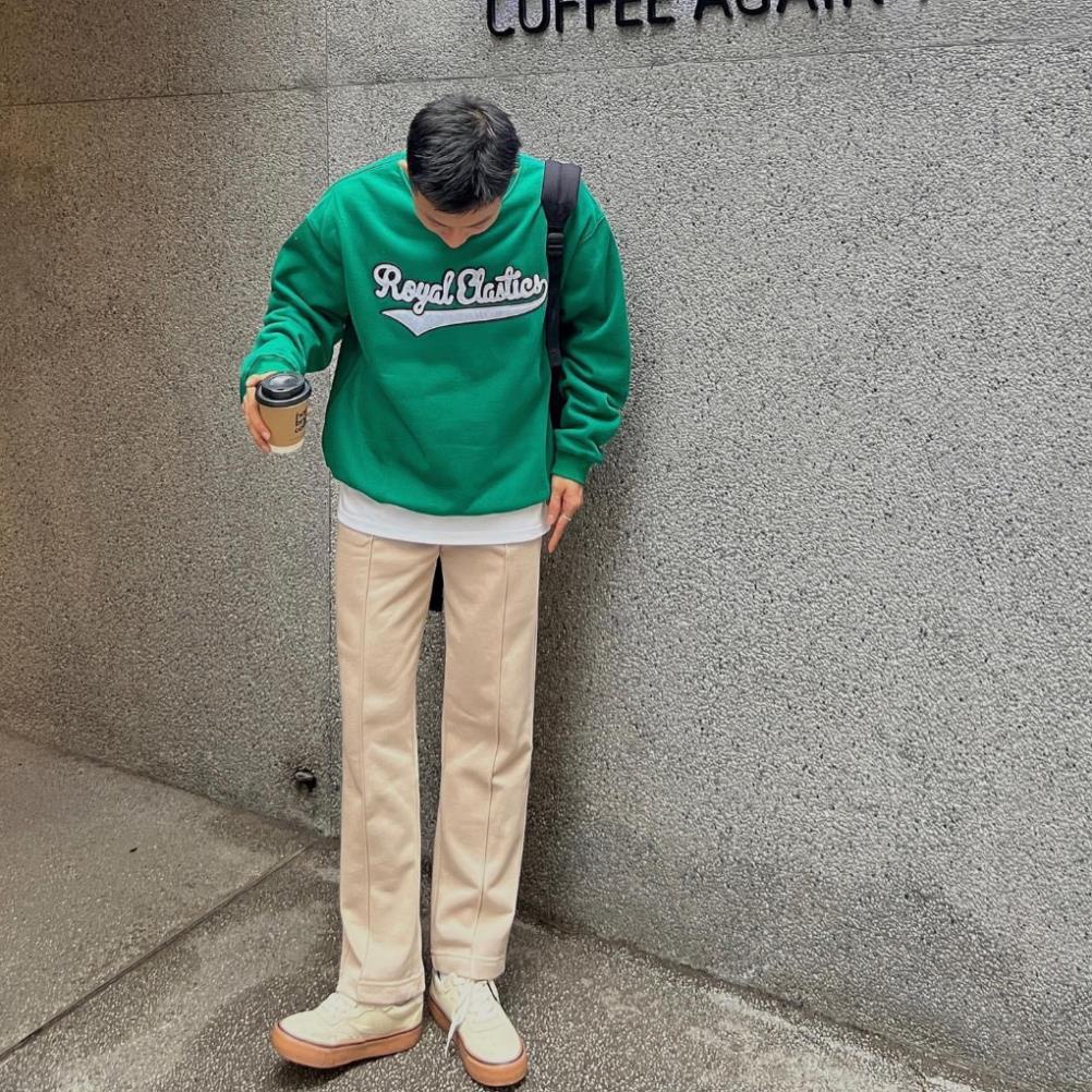 Áo Nỉ , Áo Sweater Nam Nữ In Chữ Thái Cực Đẹp Cho Mùa Đông