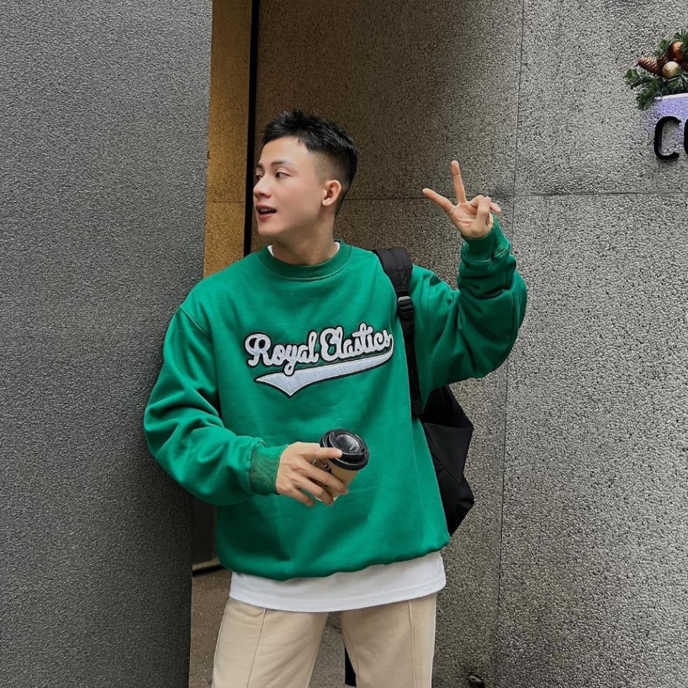 Áo Nỉ , Áo Sweater Nam Nữ In Chữ Thái Cực Đẹp Cho Mùa Đông