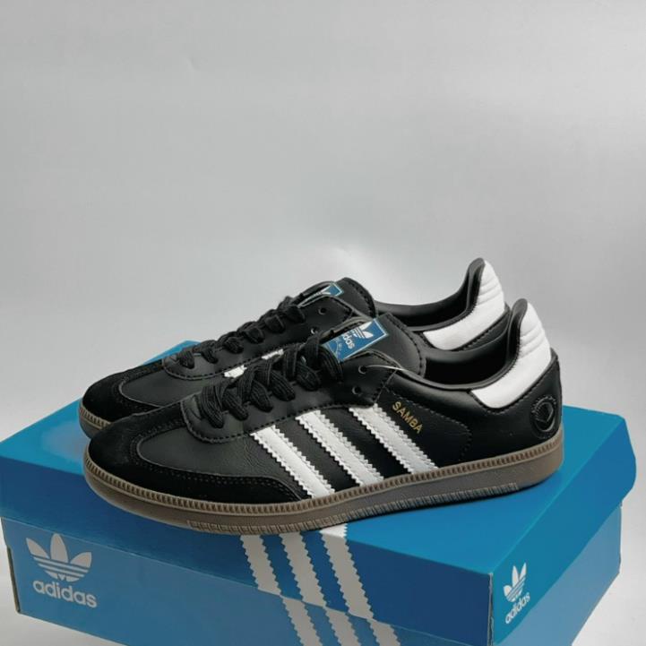 Giày thể thao adidas samba classic bản mới 2023  Giày thể thao sò 3 sọc đế màu bản mới hottrend đủ size 36-43
