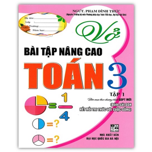 Sách - Vở bài tập nâng cao toán lớp 3 - tập 1 ( kết nối )