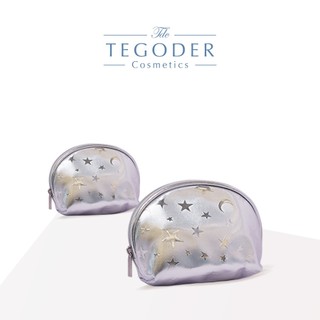 [HB Gift] Túi đựng mỹ phẩm Tegoder size nhỏ họa tiết ngôi sao