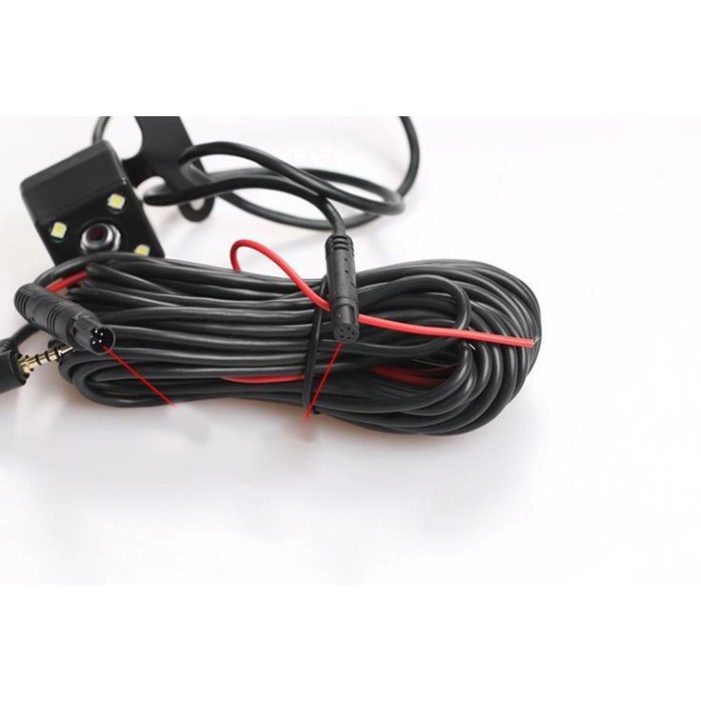 Bộ Camera Lùi  cho Ô Tô 4 Led Trợ Sáng Ban Đêm kèm dây tín hiệu 5m/10m