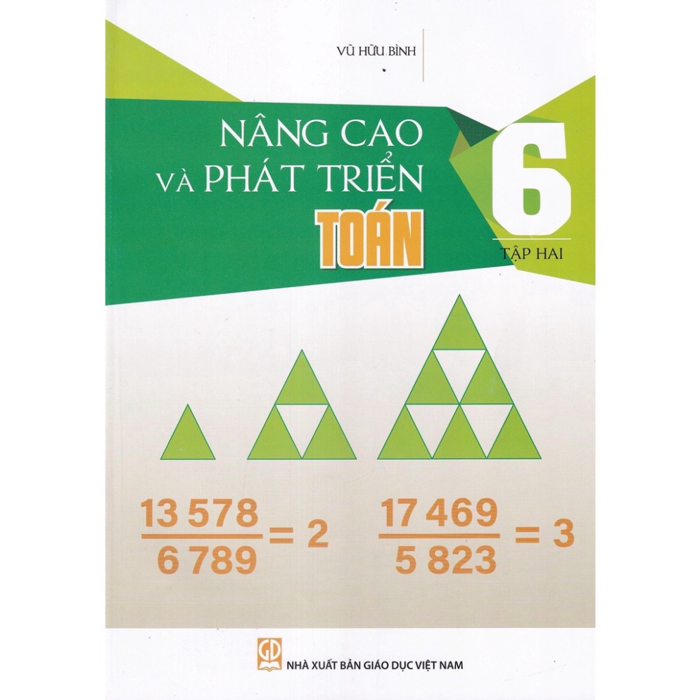 Sách Combo Nâng Cao Và Phát Triển Toán 6 Tập 1 Và Tập 2