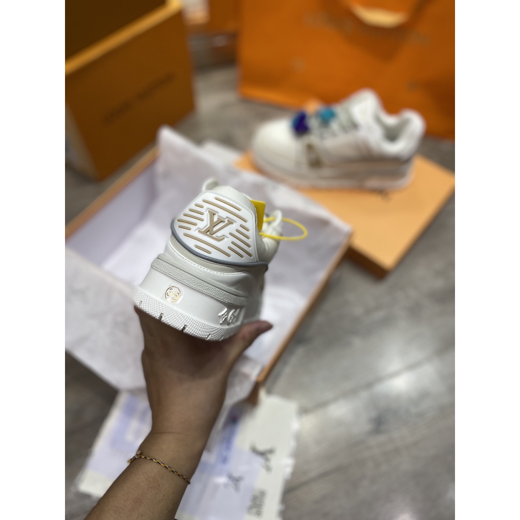 Giày thể thao Lv Trainer Maxi White Like Auth