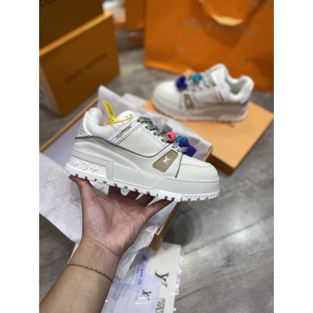 Giày thể thao Lv Trainer Maxi White Like Auth