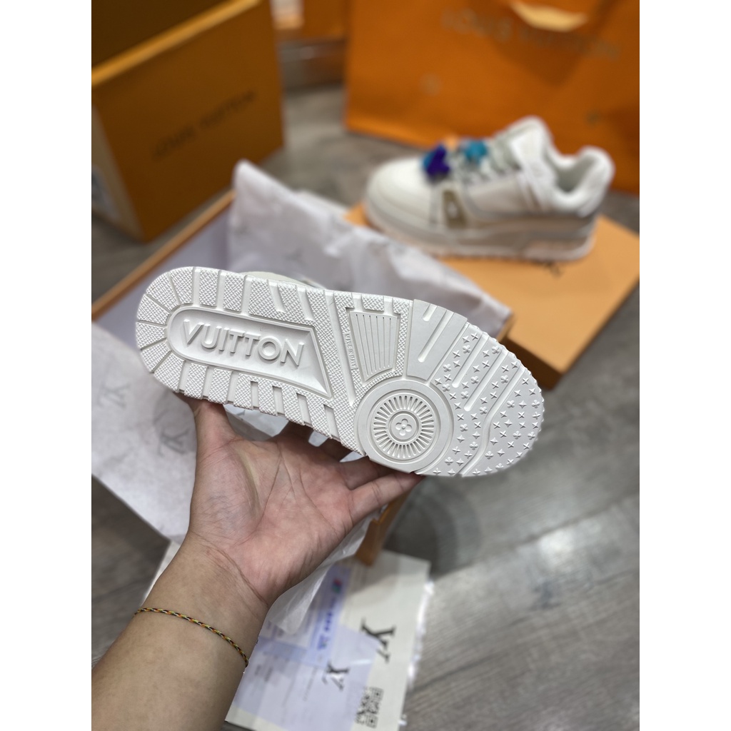 Giày thể thao Lv Trainer Maxi White Like Auth