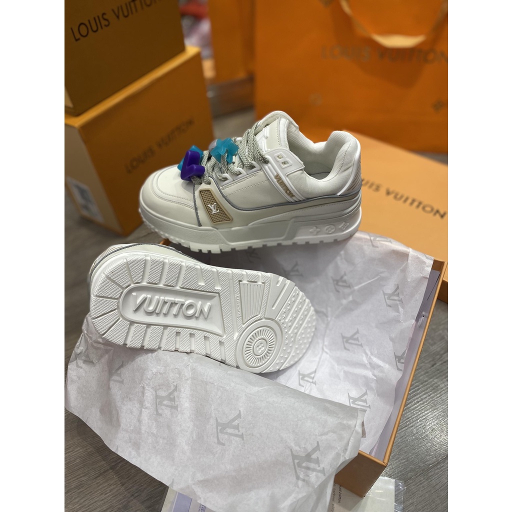 Giày thể thao Lv Trainer Maxi White Like Auth