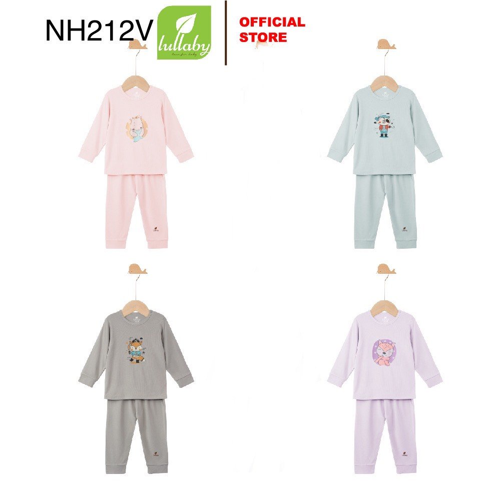 Lullaby bộ cài vai dài tay NH212V