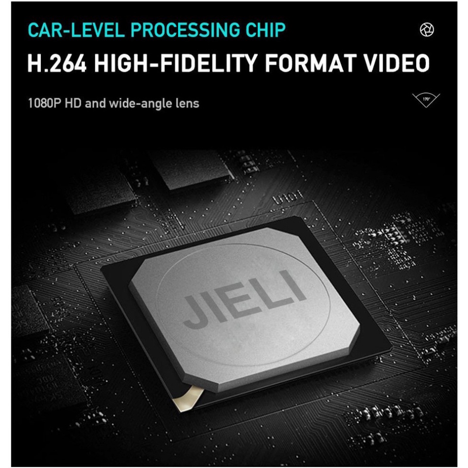 Camera hành trình ONTEKCO S18 2 mắt ghi hình trước sau 1080P Full HD Tiếng Việt