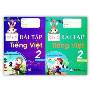 Sách - combo vở ô li bài tập tiếng việt 2