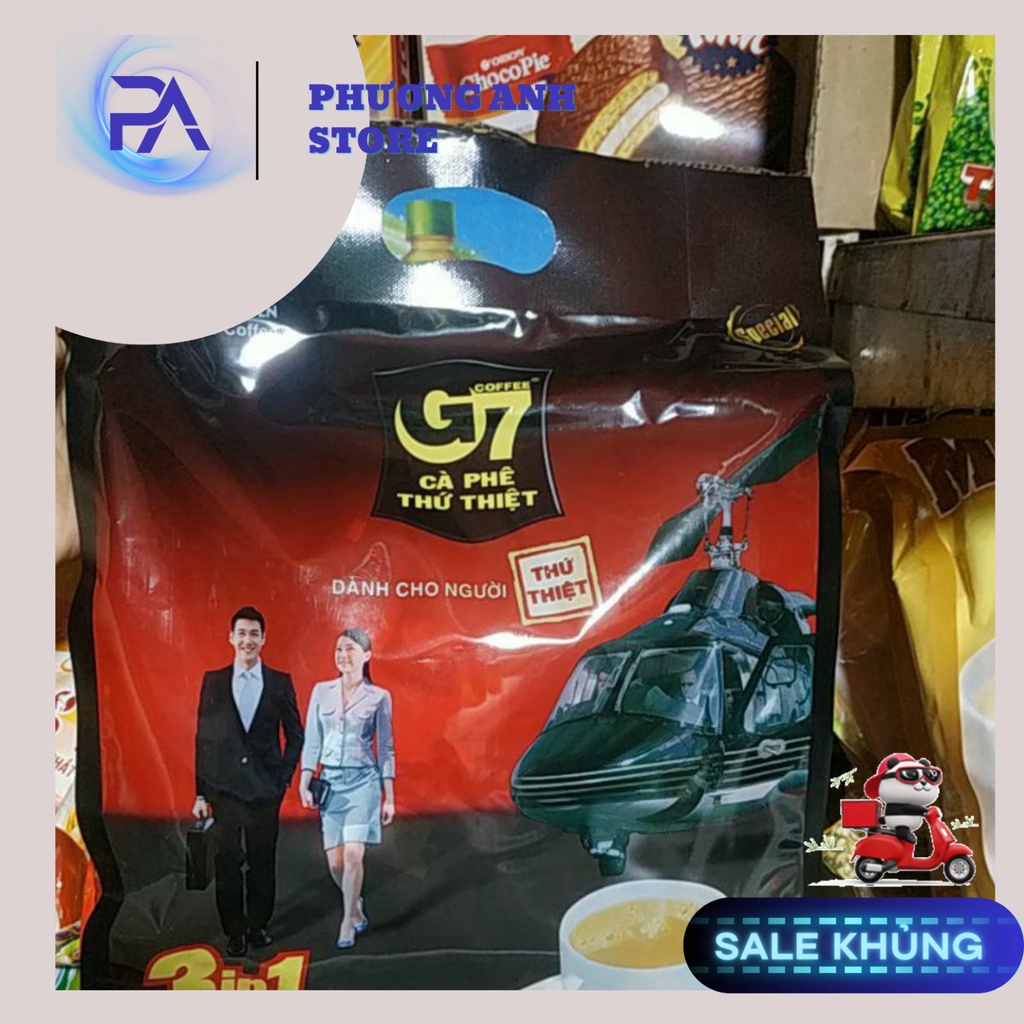 Cafe Trung Nguyên - cà phê G7 bịch 50 gói siêu tiện lợi Shop Bố Ớt