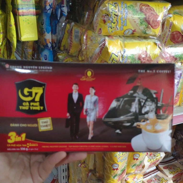 Cafe Trung Nguyên - cà phê G7 bịch 50 gói siêu tiện lợi Shop Bố Ớt