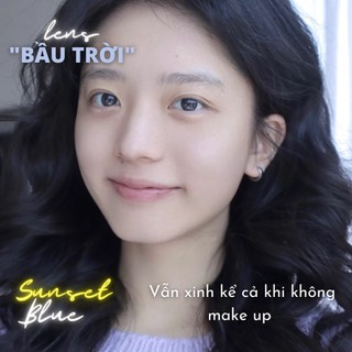 Kính áp tròng DOE EYES [Hera Blue có cận đến 6.5] - Lens Hàn style douyin -  Kính áp tròng cận 