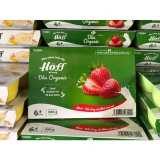 Sữa chua Organic Hoff trẻ em ( 1 lốc - 6 hủ )