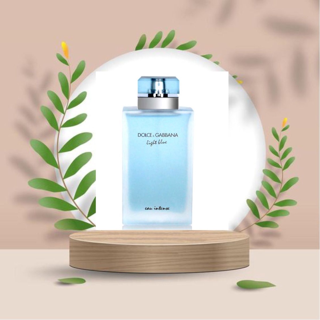 Nước hoa  Dol.ce & Gab.bana Light Blue Intense EDP 10ml nữ mùi hương quyến rũ dễ sử dụng nhất
