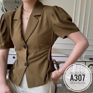 BIGSIZE Áo dây rút A307