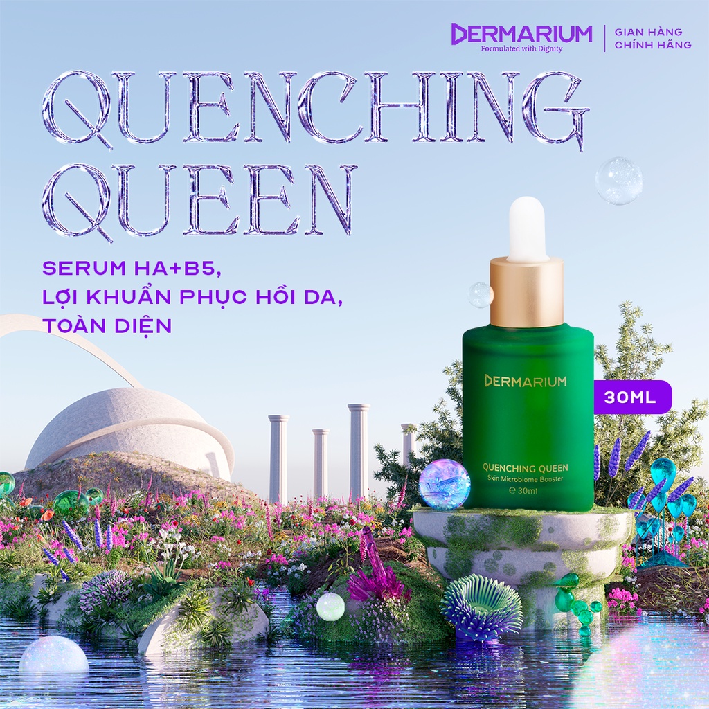 Dermarium Quenching Queen - Serum dưỡng ẩm, phục hồi toàn diện.